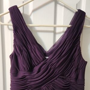 Patra Dress - Deep Purple Backless Dress